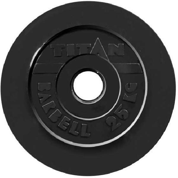 Диски 51 мм. черные MB Barbell Евро-Классик