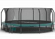 Батут Proxima Premium 15ft (4,57м) с внутренней защитной сеткой и лестницей