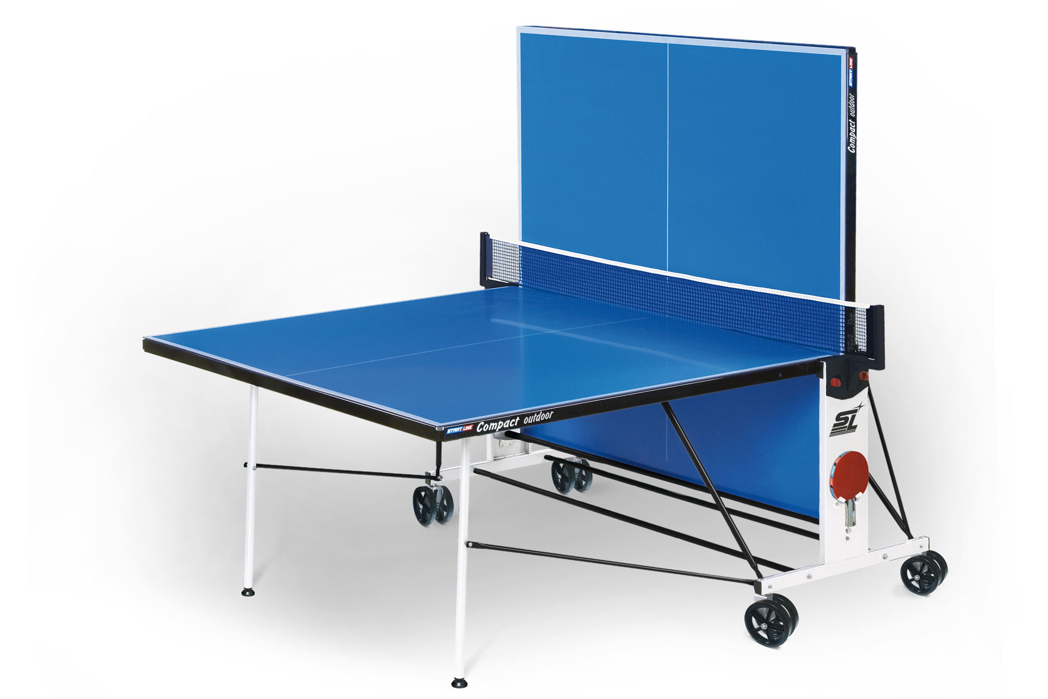 Теннисный стол Всепогодный Start Line Compact Outdoor LX с сеткой