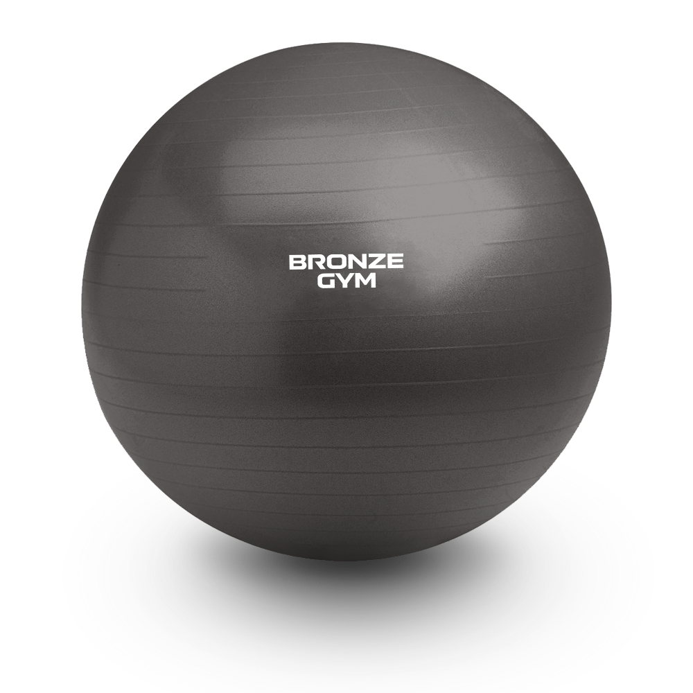 Мяч гимнастический BRONZE GYM, антивзрывной, 55 см.