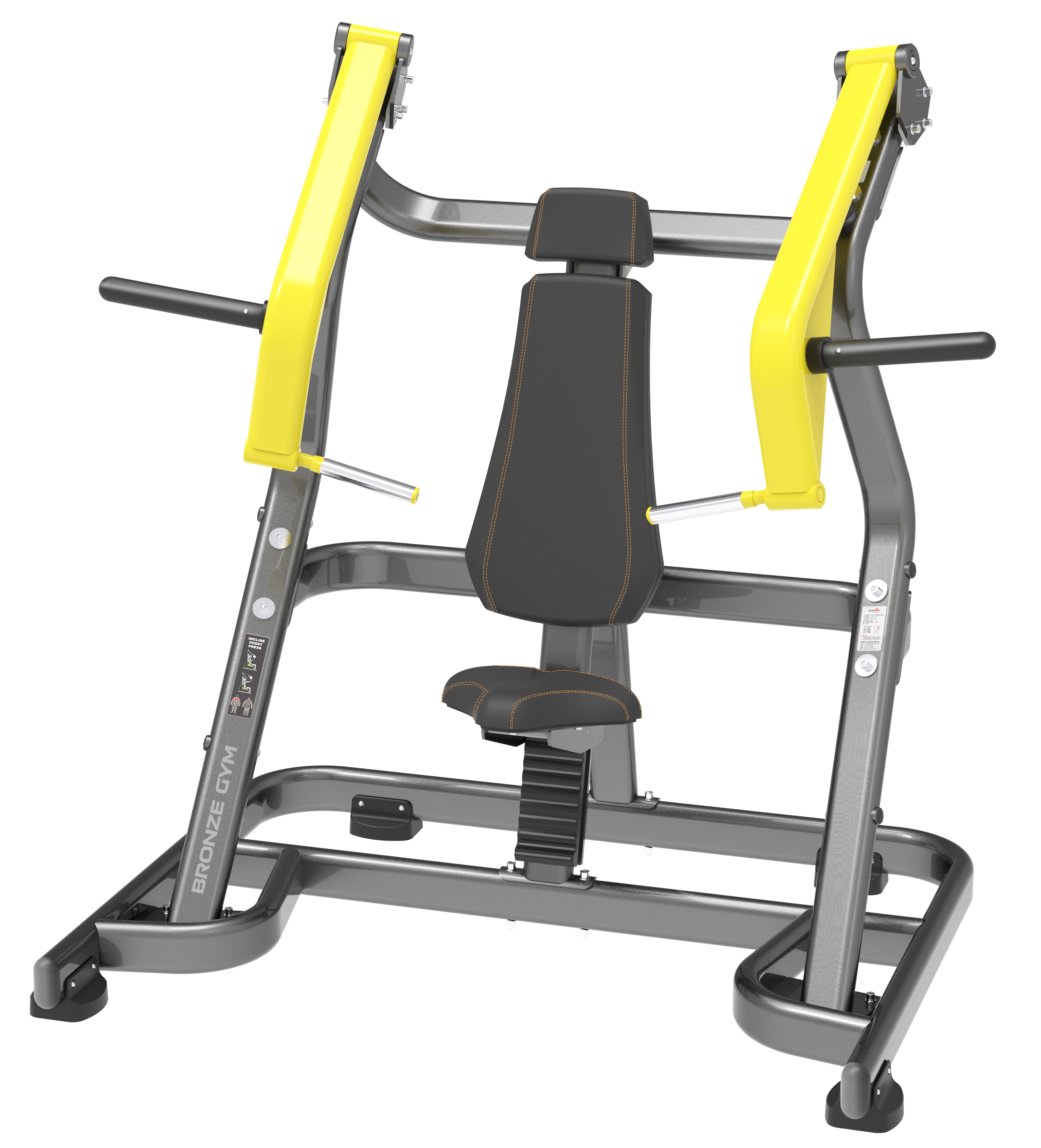 Жим от груди под наклоном BRONZE GYM PL-1701