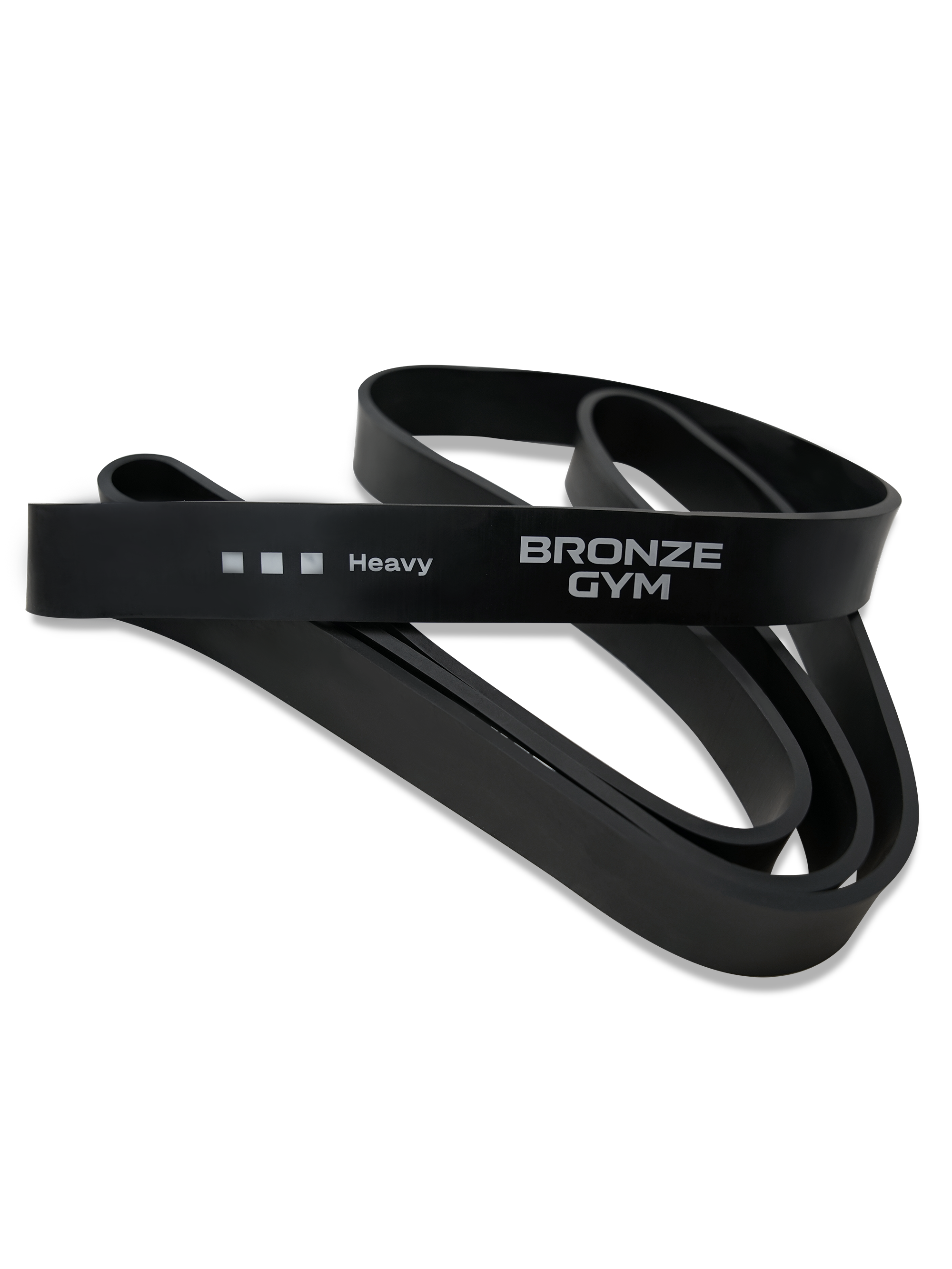 Лента силовая BRONZE GYM, сильное сопр.