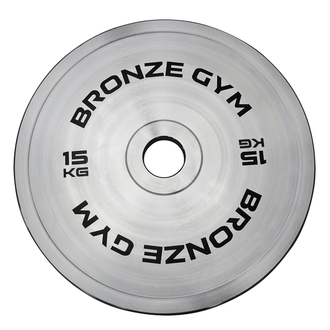 Диск олимпийский BRONZE GYM стальной 15 кг