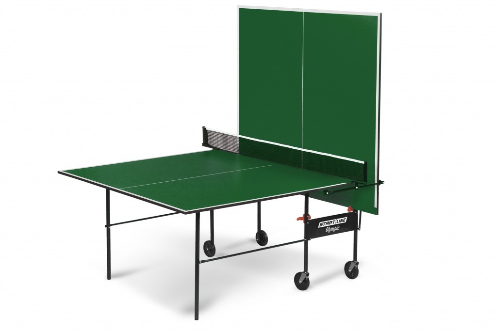 Теннисный стол Start Line Olympic с сеткой green 