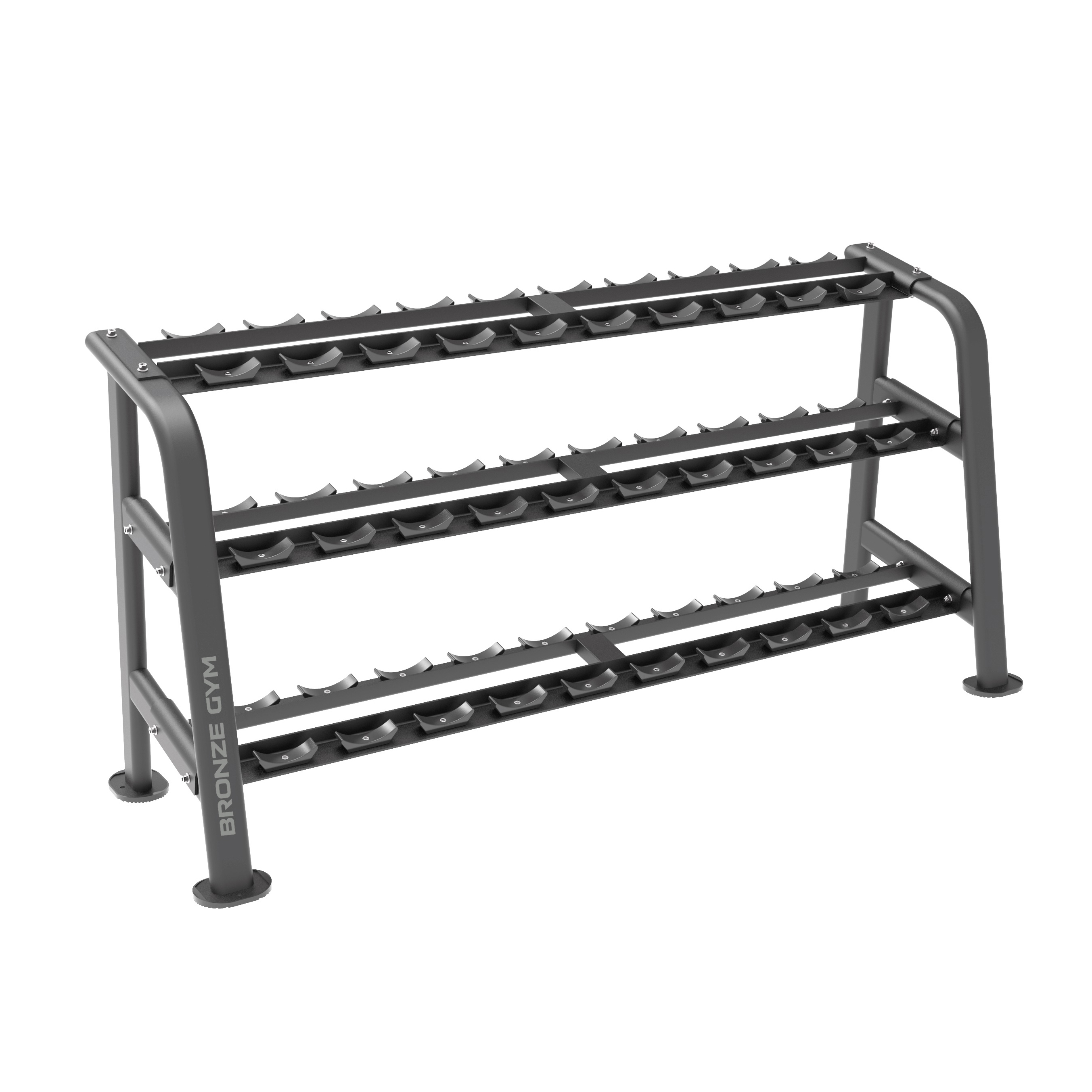 Стойка для гантелей BRONZE GYM BR-1027 (15 пар)