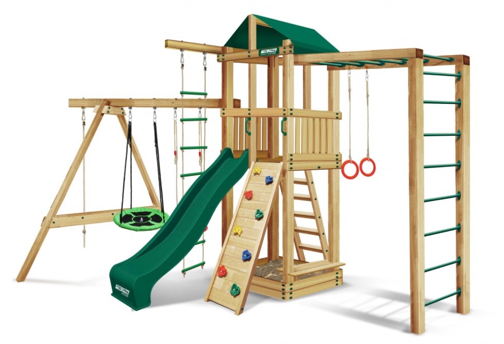 Детская деревянная площадка slp systems RAPID эконом