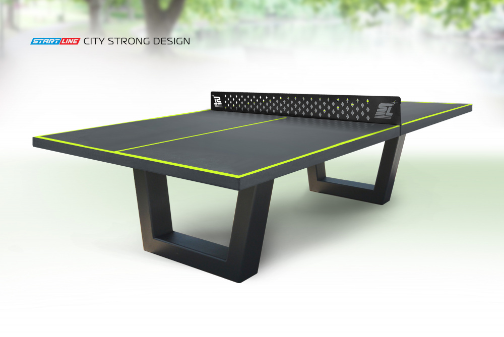 Теннисный стол Всепогодный антивандальный City Strong DESIGN