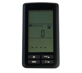 Опционально доступна LCD консоль, показывающая об./мин., калории, расстояние, время и пульс (при наличии нагрудного ремня)