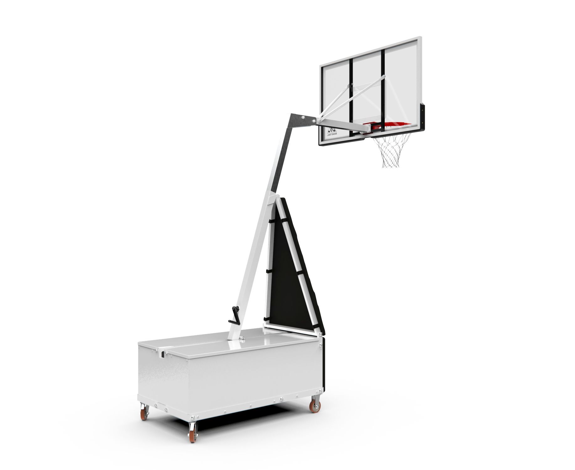 Баскетбольная мобильная стойка 50" DFC EXPERT STAND50SG