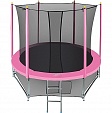 Батут Hasttings Classic Pink (2,44 м) с внутренней защитной сеткой и лестницей