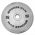 Диск олимпийский BRONZE GYM стальной 20 кг