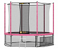 Батут Hasttings Classic Pink (3,05 м) с внутренней защитной сеткой и лестницей